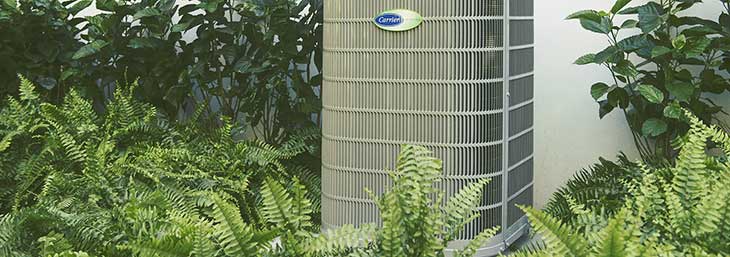 Landscaping around your outdoor AC unit looks better and can make your system more efficient.