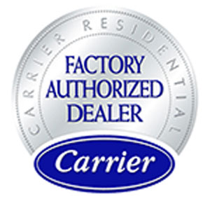 Carrier certified and Factory Authorized Dealer