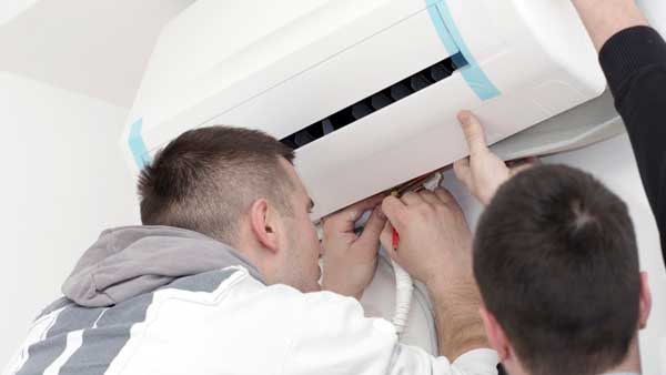Ductless mini-split installation is easy and non-invasive.